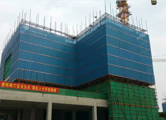 外墙爬架网片怎样安装施工方案